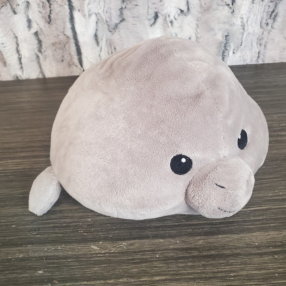 MANATEE‎ Gray Plush Stuffed Ocean Animal 12"